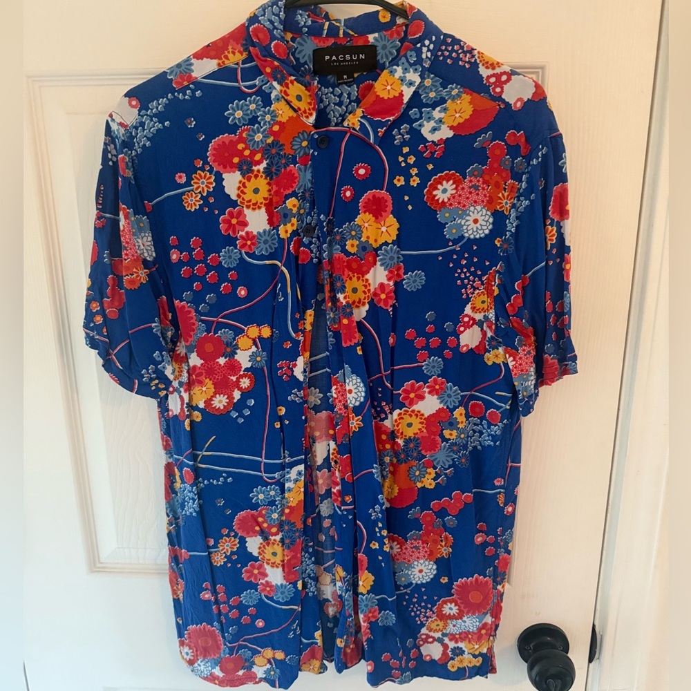 PacSun Multicolor Floral Shirt